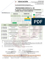 CALENDARIO de Evaluacion Extraordinaria 23-24 (Primer Semestre)