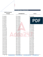 CTET Paper 2 Answer Key COde N