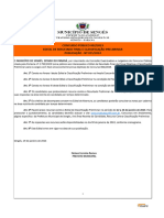 Concurso Público 002/2023 Edital de Resultado Final E Classificação Preliminar Publicação - Nº
