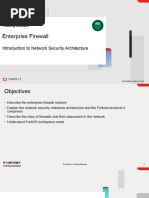 Enterprise FW 01 Introduction To Network Security Architecture