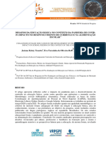 Desafios Da Educação Básica No Contexto Da Pandemia de Covid-19 - Impacto No Desenvolvimento Do Currículo e Na Alimentação Escola