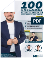 100 Dicas Matadoras Direito Constitucional