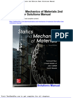 Dwnload Full Statics and Mechanics of Materials 2nd Edition Beer Solutions Manual PDF