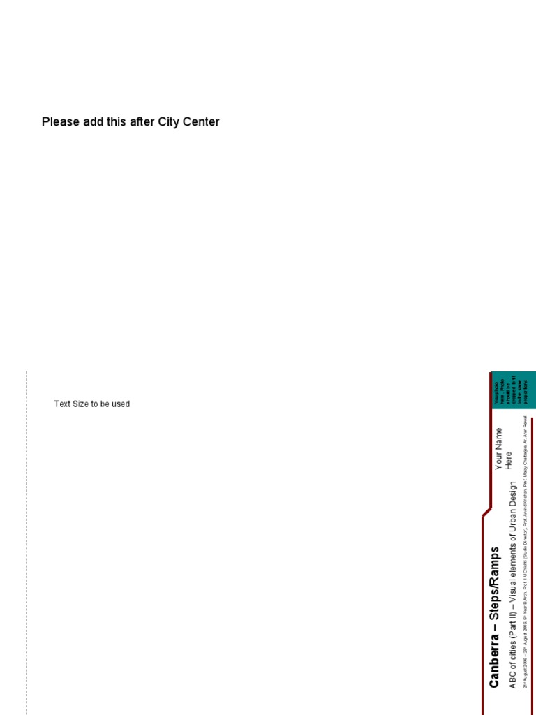 Urban Design Visual Elements Guide | PDF