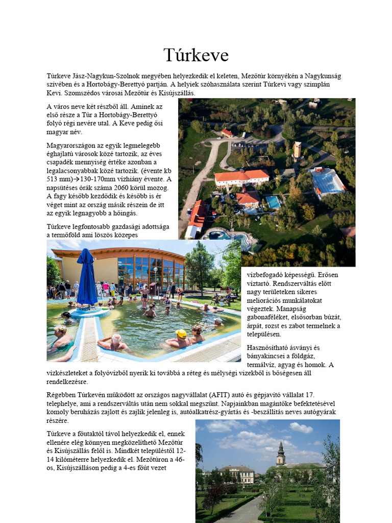 Túrkeve PDF