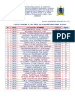 Lista de Caribe Actualizada Cap. Toro