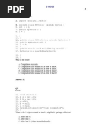 40 Java Inheritance Practice Coding Questions | PDF | Constructor ...