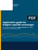 Application Guide - Subject-Specific 0