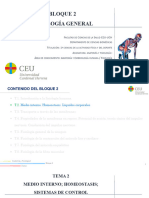 Tema 2 Medio Interno, Homeostasis y Líquidos Corporales