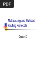 Multicasting and Multicast Routing Protocols