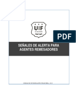 Senales de Alertas Agentes Remesadores