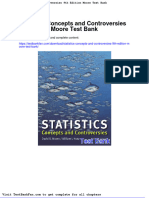 Dwnload Full Statistics Concepts and Controversies 9th Edition Moore Test Bank PDF