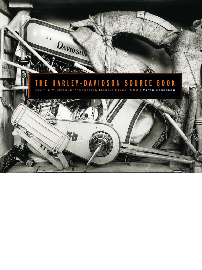 The Harley-Davidson Source Book | PDF | Harley Davidson | Motorcycle