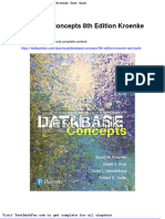 Dwnload Full Database Concepts 8th Edition Kroenke Test Bank PDF