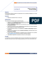 Indicaciones para La Evaluación en Línea 12 - Inspecsold 2023