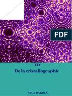 TD de La Cristallographie