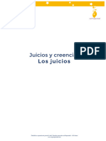 18 - Juicios y creencias - Los juicios