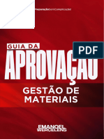 Guia Da Aprovação - Gestão de Materiais