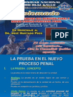 La Prueba en El Nuevo Proceso Penal