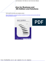 Dwnload Full Basic Statistics For Business and Economics 8th Edition Lind Solutions Manual PDF