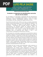 Press Kit - Dia Nacional de Protesto pela valorização do Médico e da Saúde Pública
