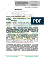 Informe N°015-2024 - Remito Evaluacion y Aprobacion Del Plan Activ. Yacha