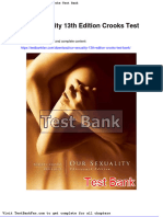 Dwnload Full Our Sexuality 13th Edition Crooks Test Bank PDF