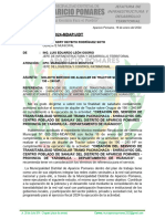 Informe N°012-2024 - Solicito Servicio de Alquiler de Maquinaria Pachacha