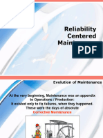 RCM RELIABILITY CENTERED MAINTENANCE