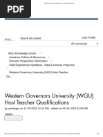WGU Educator Preparation Program Overview | PDF | Teachers | Academic ...