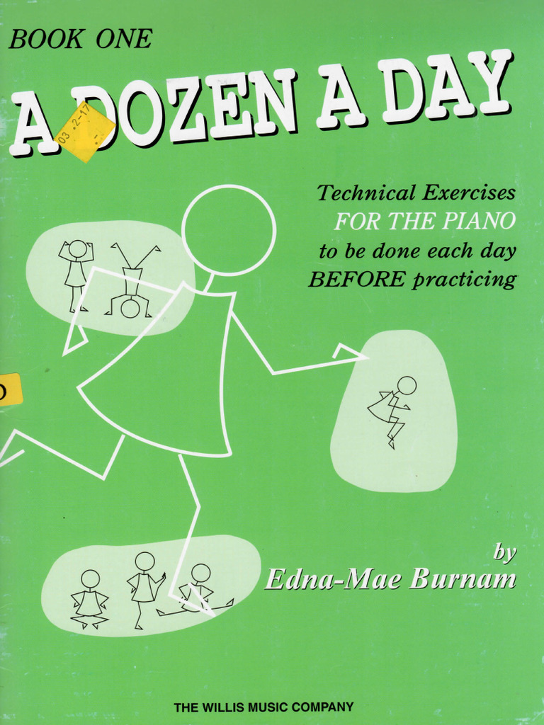 Dozen A Day Piano Exercises