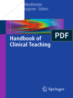 Handbook of Clinical Teaching