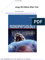 Dwnload Full Pathophysiology 4th Edition Ellen Test Bank PDF