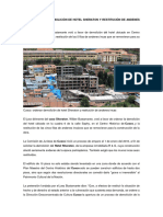 Lectura Nota Periodística Diario El Comercio - Ordenan Demolición de Hotel Sheraton Del Cusco