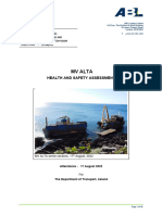 MV Alta Wreck HS Report