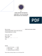 T.C. Yildiz Teknik Üniversitesi Sağlık Kültür Ve Spor Daire Başkanlığı Kültür Hizmetleri Şube Müdürlüğü'ne