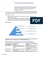 Chapter 4 Notes - Why Brand Matter and Nature of Brand in Brain