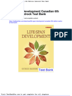 Dwnload Full Life Span Development Canadian 6th Edition Santrock Test Bank PDF