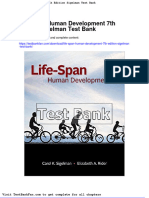 Dwnload Full Life Span Human Development 7th Edition Sigelman Test Bank PDF