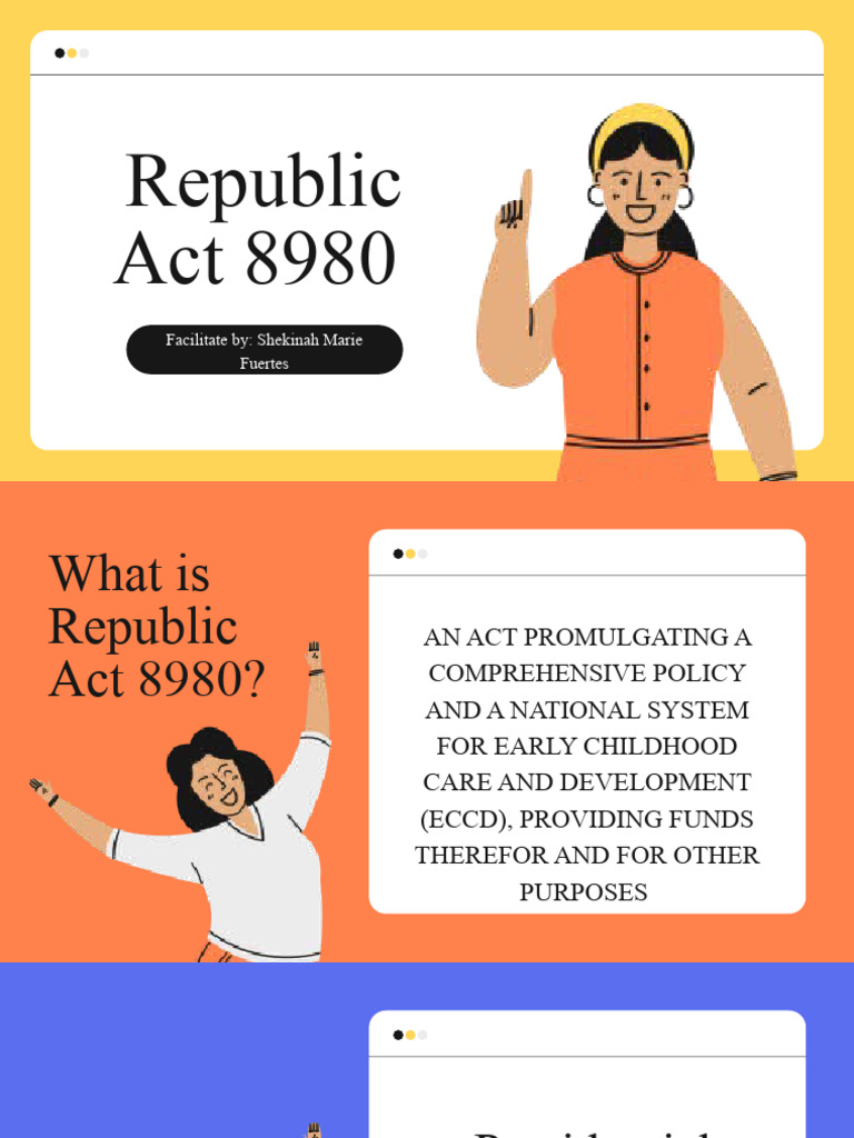 Overview of Republic Act 8980 | PDF | Child Care