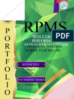 RPMS Portfolio Proficient 2023 2024 - For Sharing
