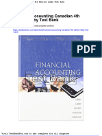 Financial Accounting Canadian 4th Edition Libby Test Bank