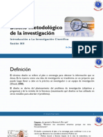 Diseño Metodologógico de La Investigación