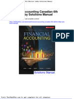 Dwnload Full Financial Accounting Canadian 6th Edition Libby Solutions Manual PDF