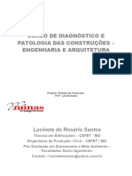 Curso de Diagnóstico E Patologia Das Construções - Engenharia E Arquitetura