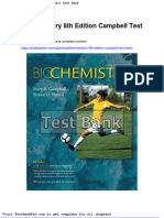 Dwnload Full Biochemistry 8th Edition Campbell Test Bank PDF