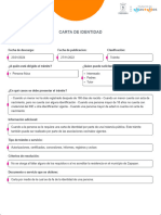 Carta de Identidad