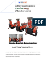 Manual de Operacion para Peletizadora Diesel 1