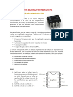 Pruebas y Defectos Del Circuito Integrado 741