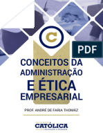 Conceitos Da Administração e Ética Empresarial